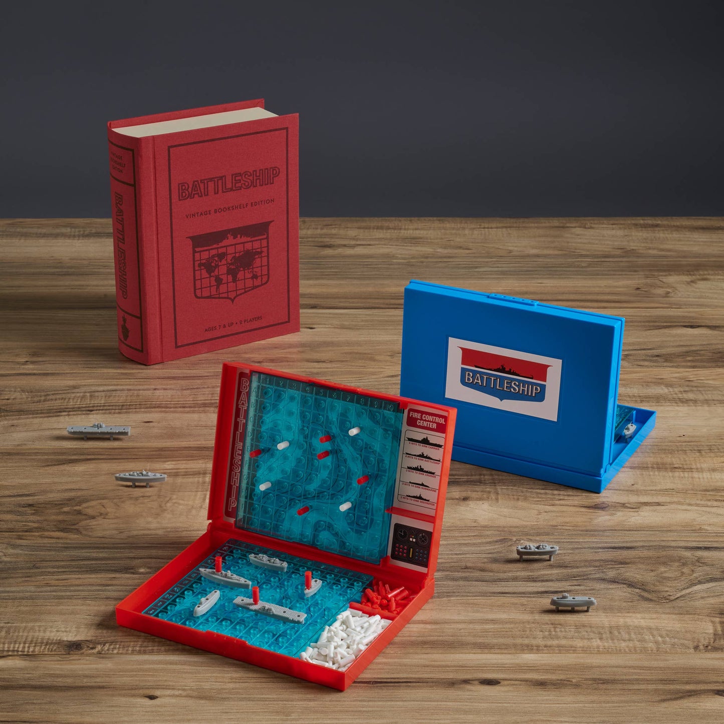 WS Game Company - Battleship Vintage Bookshelf Edition