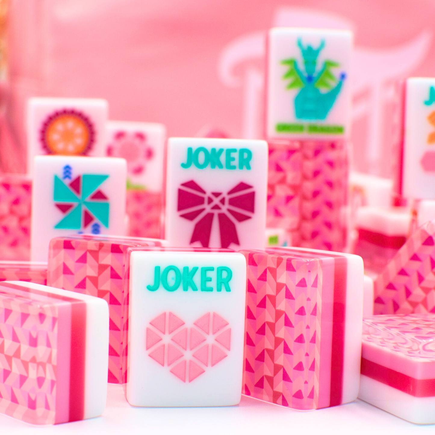 My Fair Mahjong - Crystal Prism Pink