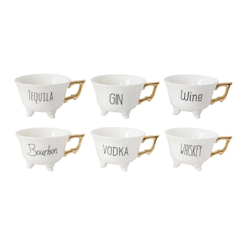 Stoneware Footed Teacup