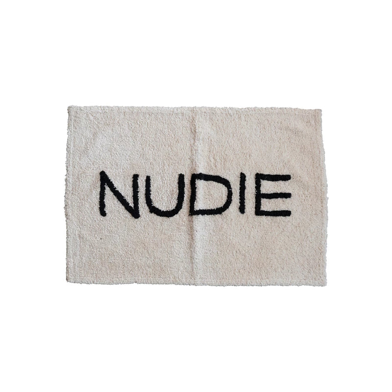 "Nudie" Cotton Tufted Bath Mat