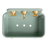 Metal Sink Soap Dish w/ Faucet