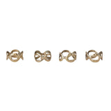 Brass Chain Shaped Napkin Ring