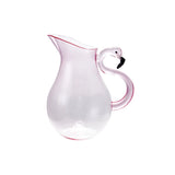 Acrylic Pitcher with Flamingo Handle