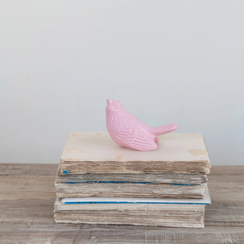 Cast Iron Bird, Matte Pink