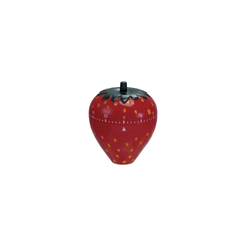 Plastic Strawberry Shaped 1 Hour Twist Timer