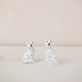 Ceramic Dog Shaped Salt & Pepper Shakers
