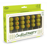 Cocktail Party Olive Candles - Set of 6