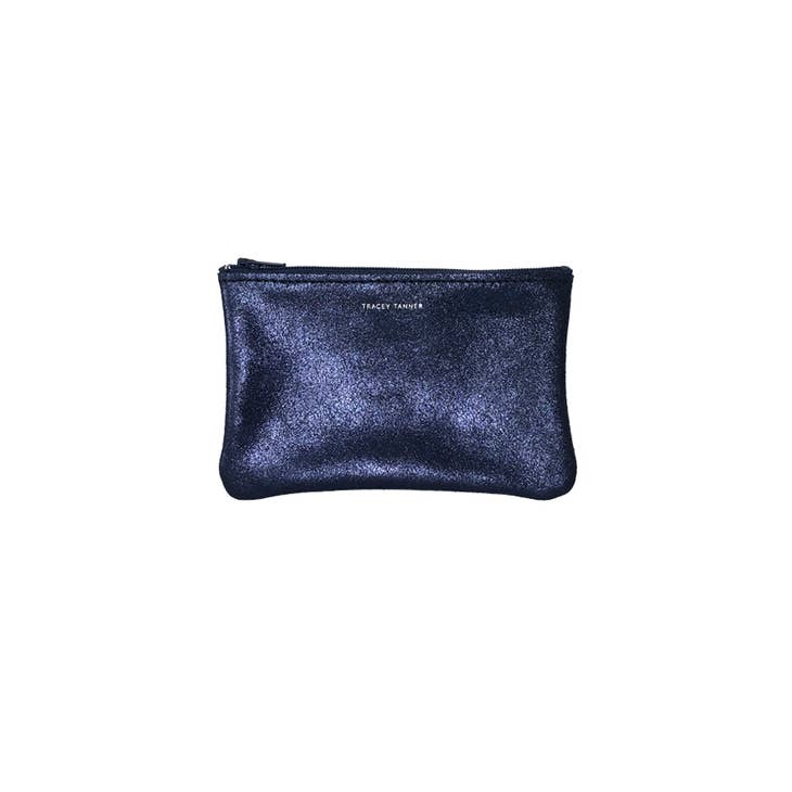 Small Zip Pouch, Sparkle Twilight