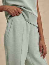 Varley - The Wide Leg Pant 28 - Mint Green Marl