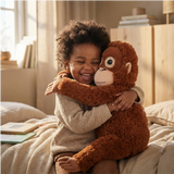 Punch Monkey Orangutan Plush - Huggable Stuffed Animal Toy