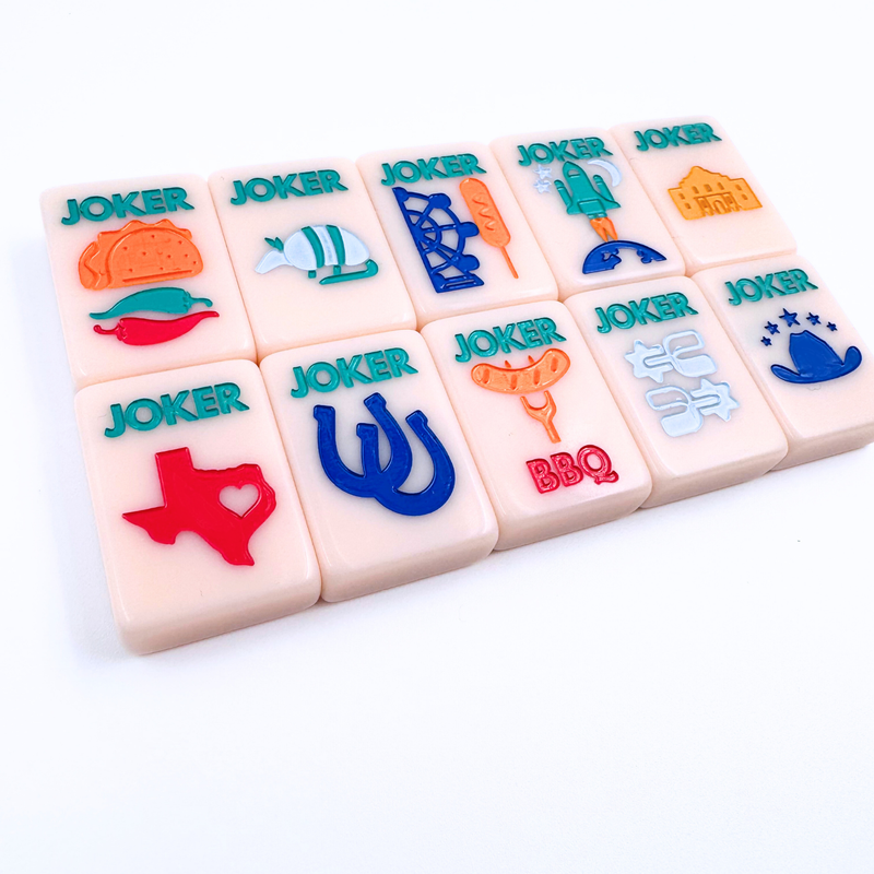 My Fair Mahjong - THE TEXAS SERIES | American Mahjong with Lone Star Flair | Colorful Unique Tiles