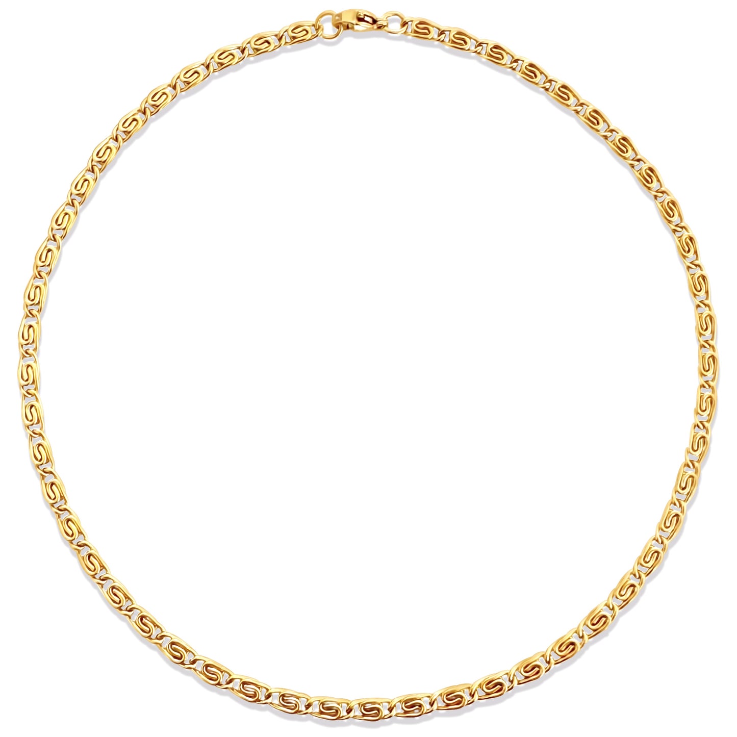 Ellie Vail - Ornella Snail Chain Choker Necklace