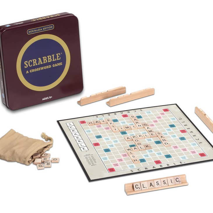 Scrabble Nostalgia Tin – Jones & Daughters
