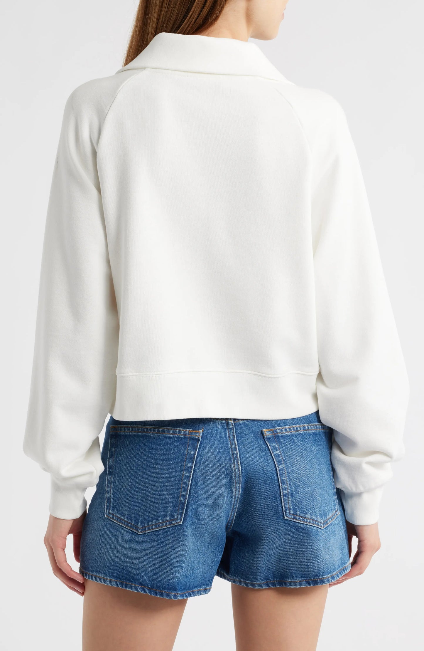 FRAME - The Coach Sweatshirt - Cream