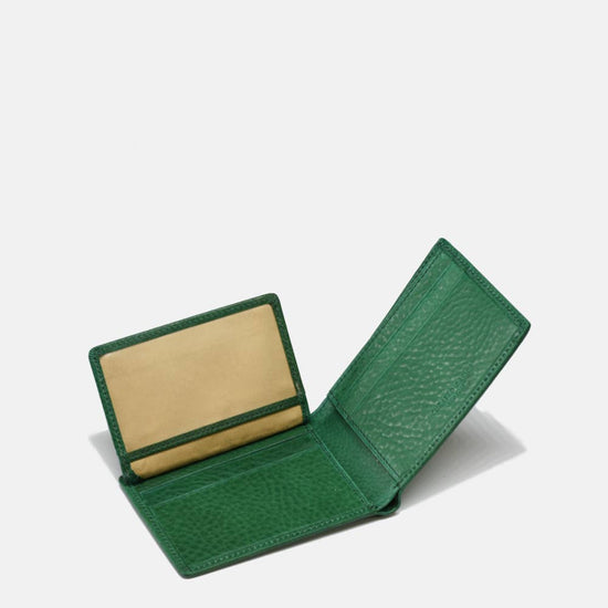 Classic Bill-Fold Wallet, Pebble Green