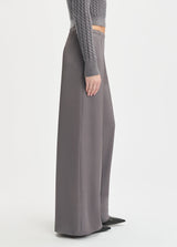 Favorite Daughter - The Effortless Wide Leg Pant - Grey Shadow