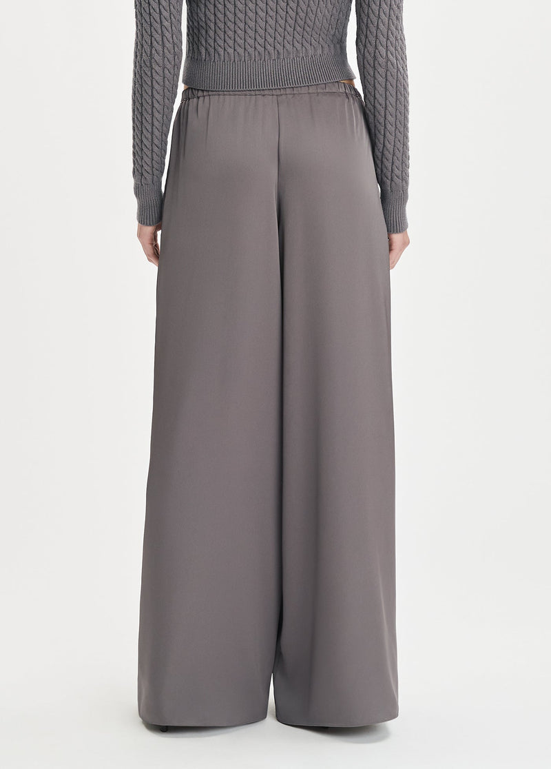 Favorite Daughter - The Effortless Wide Leg Pant - Grey Shadow