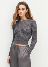 Favorite Daughter - The Feel Good Sweater - Grey Shadow