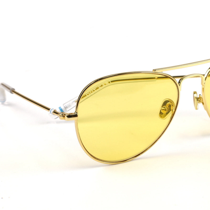 Out East Eyewear - Fairview 18k Sunglasses - Canary Yellow