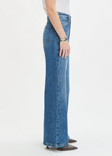 Favorite Daughter - The Mischa Wide Leg Shortie - Campbell