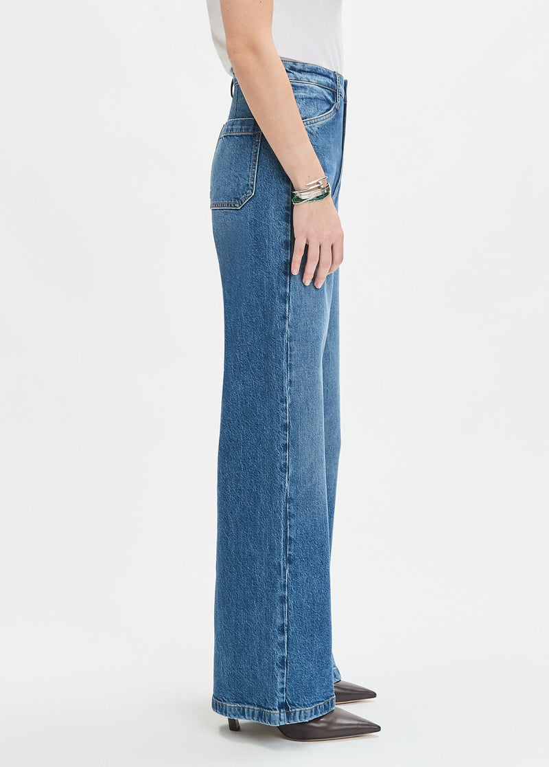 Favorite Daughter - The Mischa Wide Leg Shortie - Campbell
