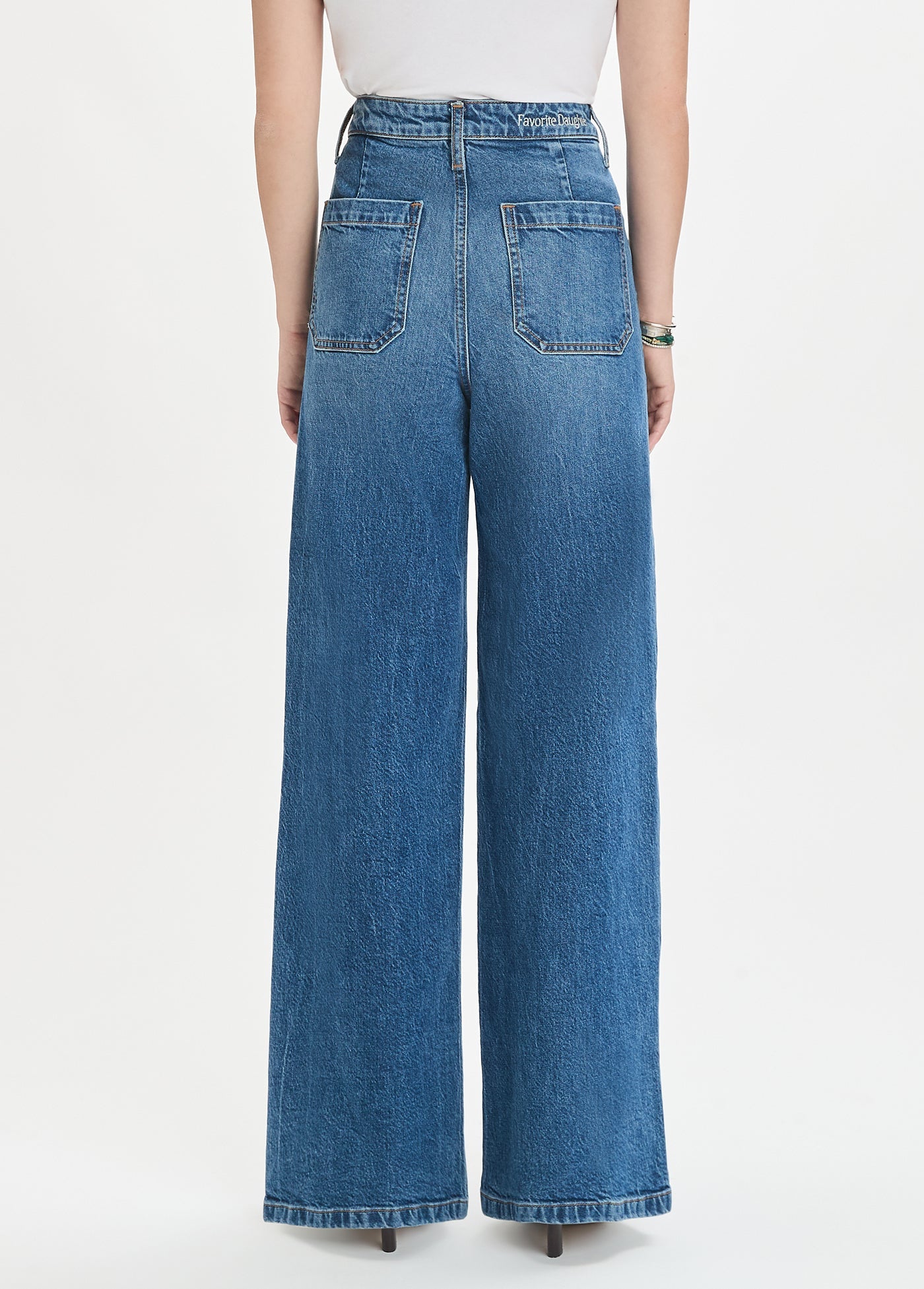 Favorite Daughter - The Mischa Wide Leg Shortie - Campbell