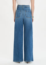 Favorite Daughter - The Mischa Wide Leg Shortie - Campbell