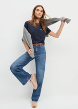 Favorite Daughter - The Suede Juni Belt - Tan Gold