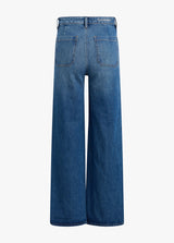Favorite Daughter - The Mischa Super High Rise Wide Leg Ankle - Campbell