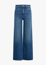 Favorite Daughter - The Mischa Super High Rise Wide Leg Ankle - Campbell