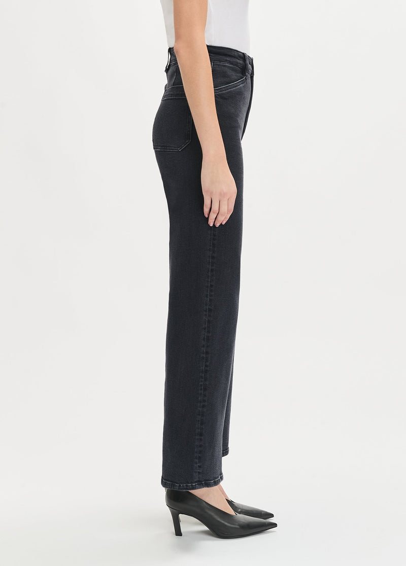 Favorite Daughter - The Mischa Super High Rise Wide Leg Ankle - Tupelo