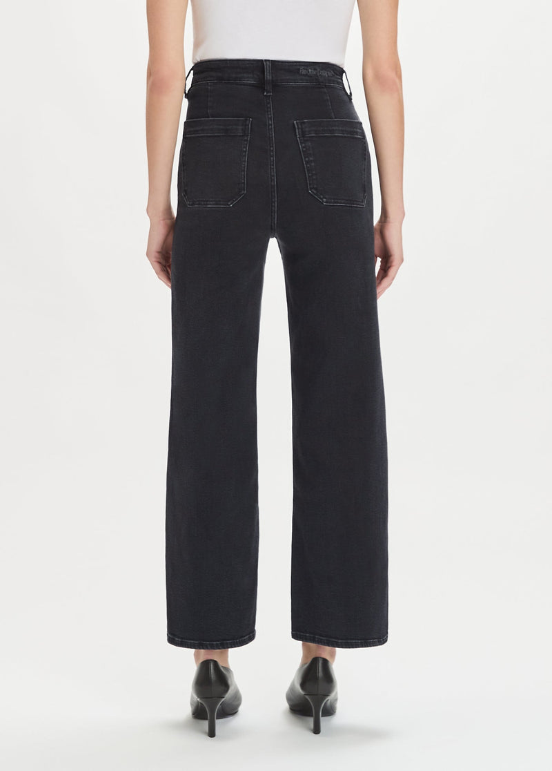 Favorite Daughter - The Mischa Super High Rise Wide Leg Ankle - Tupelo