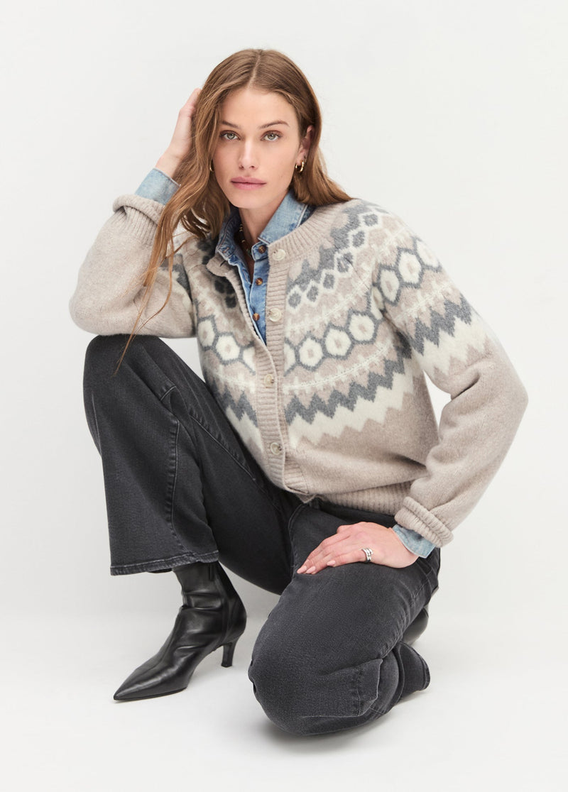 Favorite Daughter - The Mischa Super High Rise Wide Leg Ankle - Tupelo