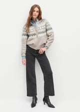 Favorite Daughter - The Mischa Super High Rise Wide Leg Ankle - Tupelo