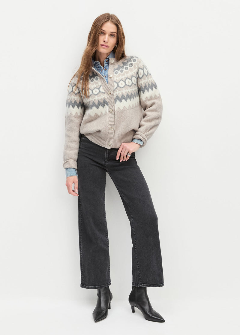 Favorite Daughter - The Mischa Super High Rise Wide Leg Ankle - Tupelo