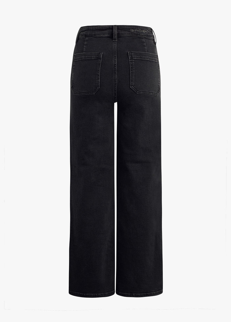Favorite Daughter - The Mischa Super High Rise Wide Leg Ankle - Tupelo