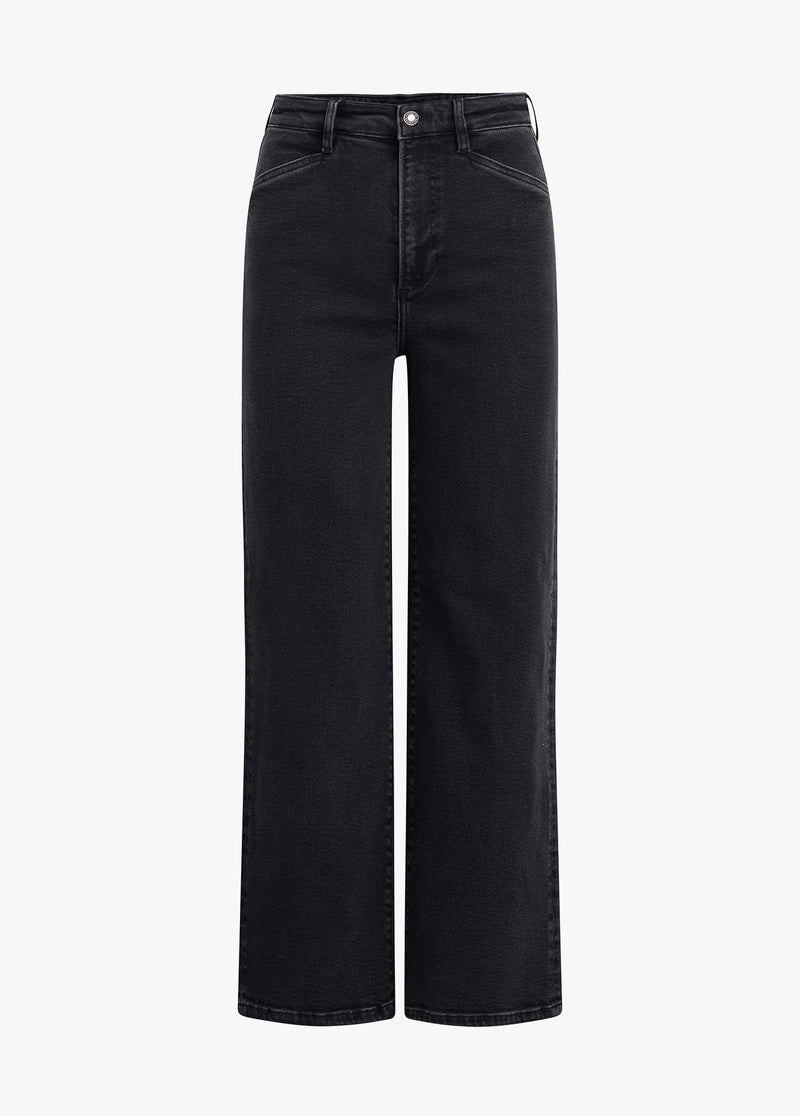 Favorite Daughter - The Mischa Super High Rise Wide Leg Ankle - Tupelo