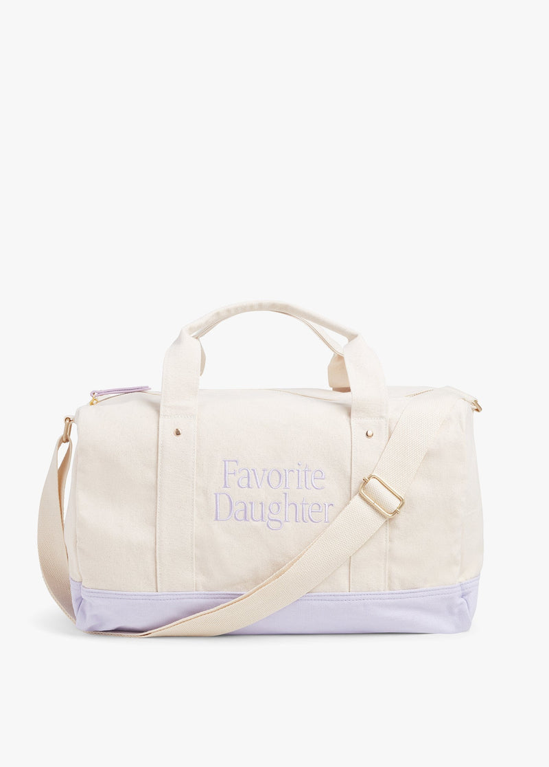 Favorite Daughter - Canvas Duffle Bag