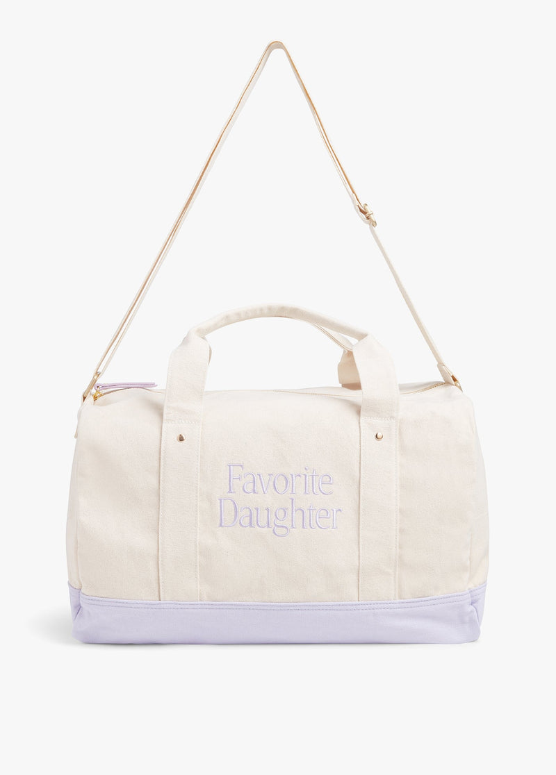 Favorite Daughter - Canvas Duffle Bag