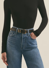 Favorite Daughter - The Jordan Belt - Black Gold
