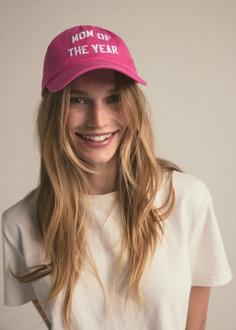 Favorite Daughter - The Mom Of The Year Baseball Hat - Pink