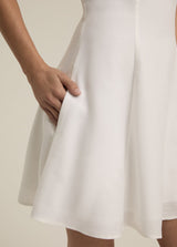 Favorite Daughter - The Favorite Mini Linen Dress - Bright White