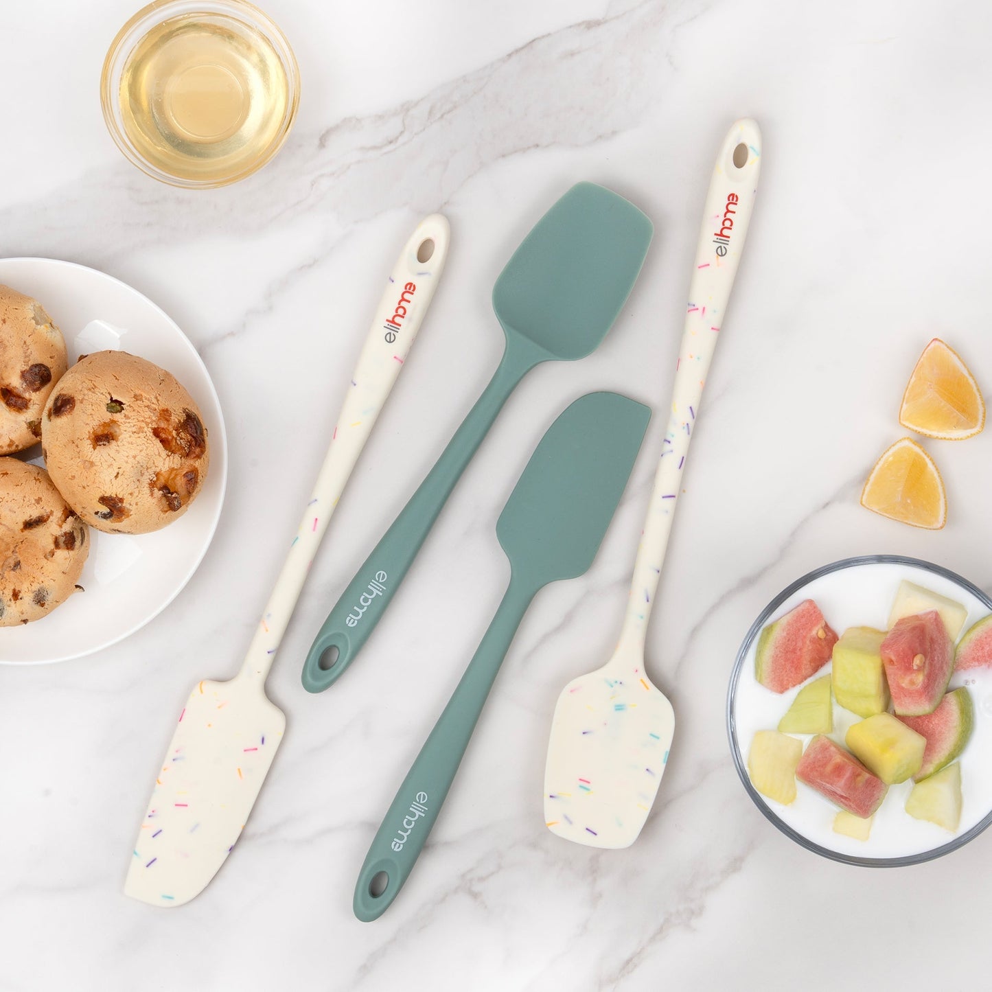 8 Piece Silicone Spatula Set