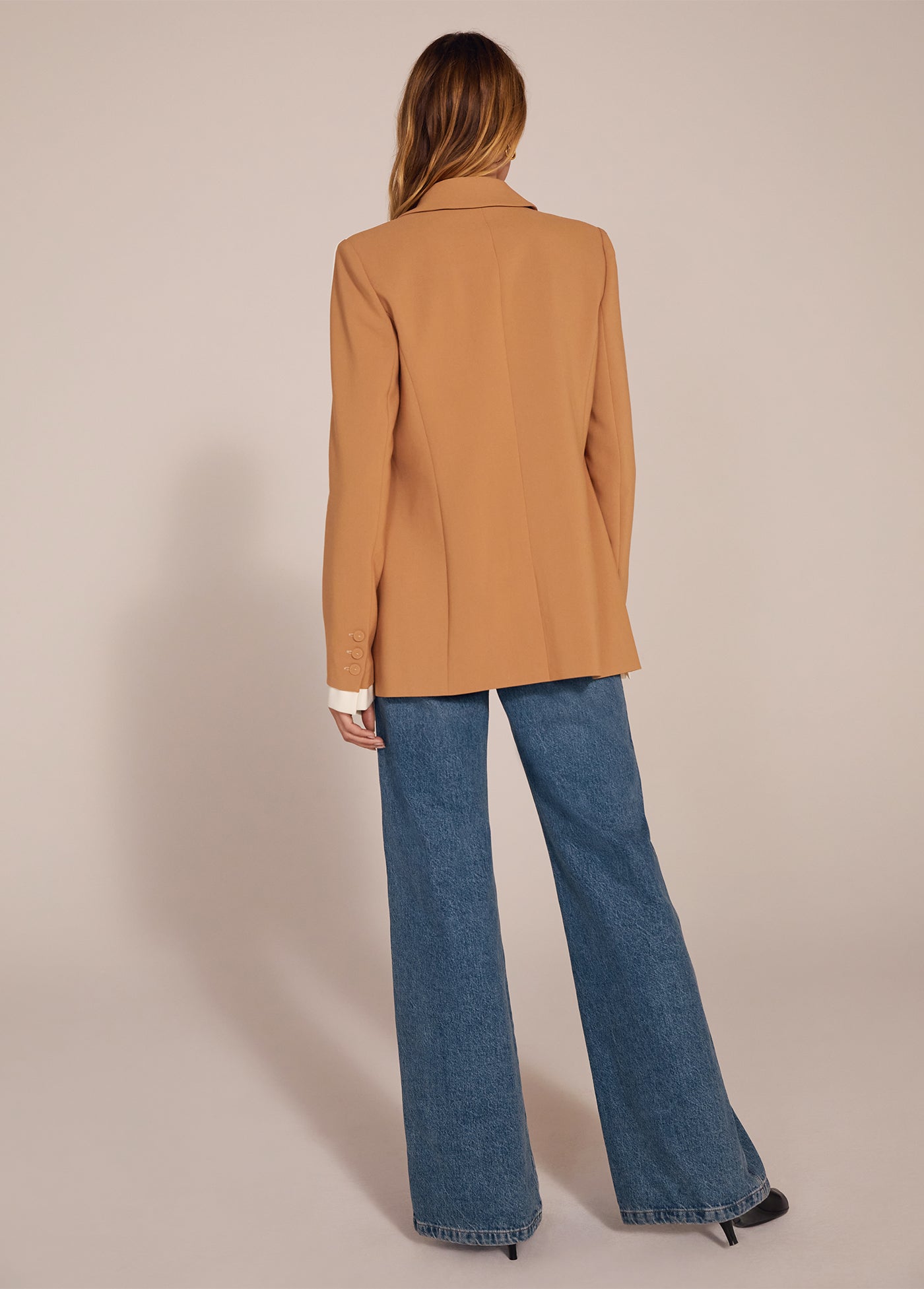 Favorite Daughter - The Kelly Blazer - Tan Multi