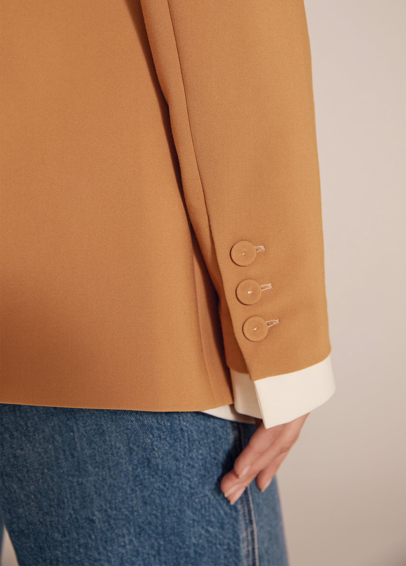 Favorite Daughter - The Kelly Blazer - Tan Multi