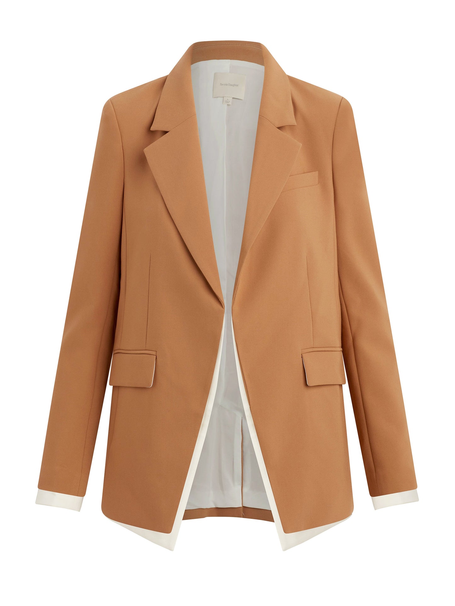 Favorite Daughter - The Kelly Blazer - Tan Multi