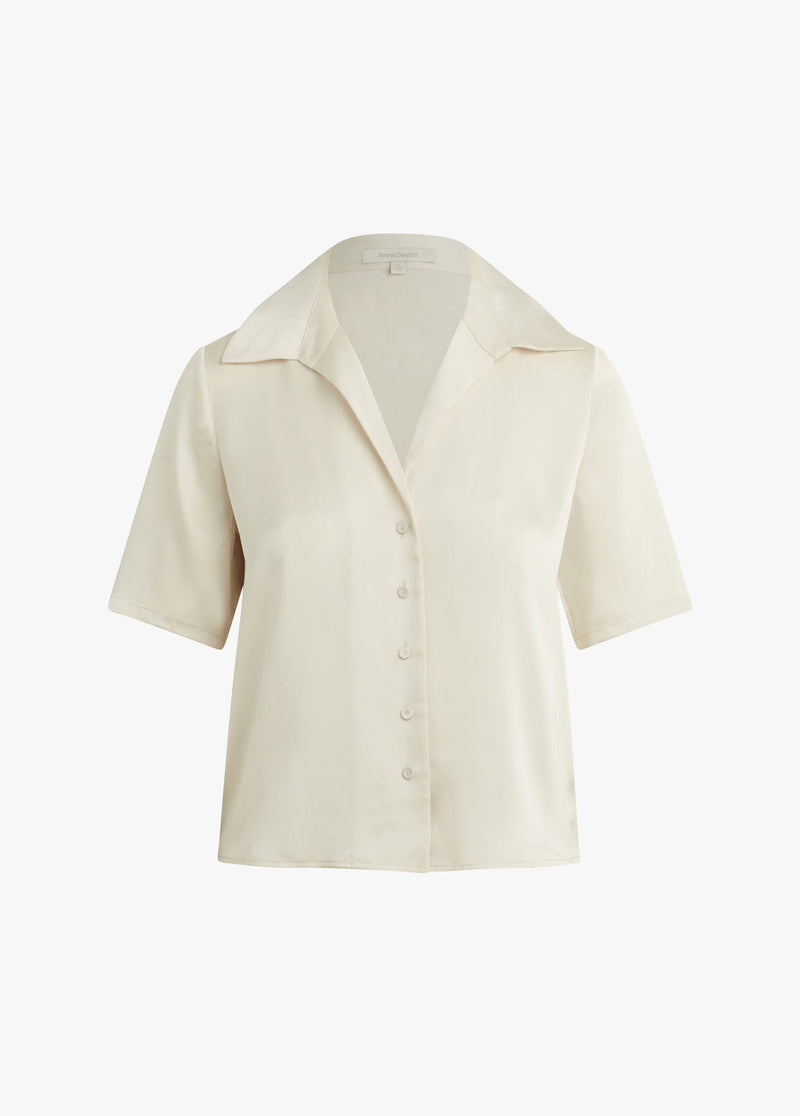 Favorite Daughter - The Sunny Shirt - Ivory