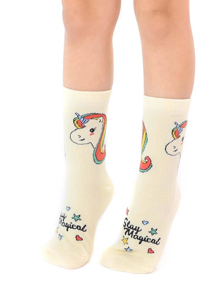 Load image into Gallery viewer, Kids Unicorn 3D Socks
