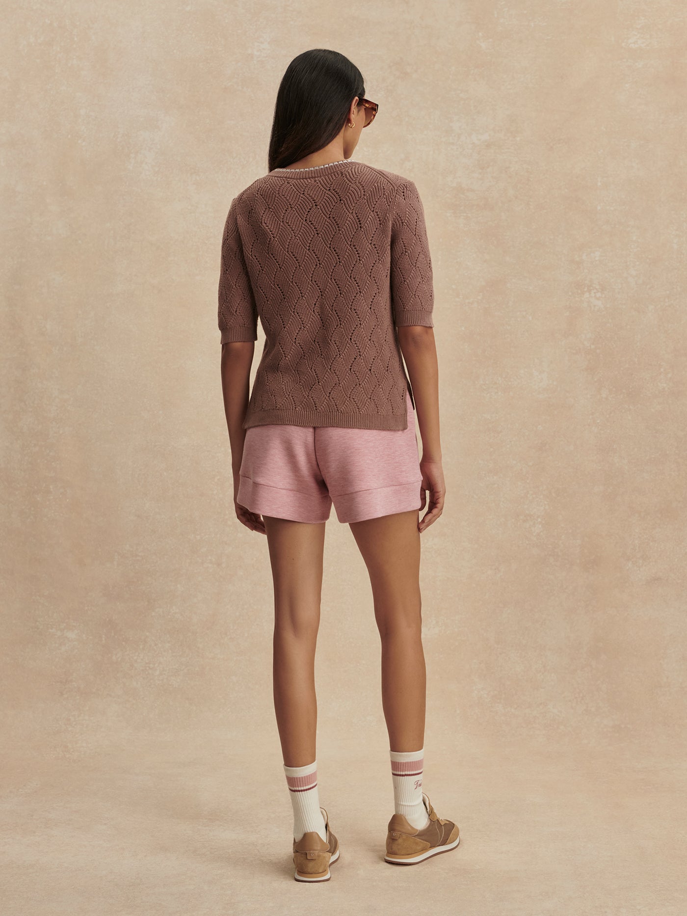 Varley - Agathe Knit Top - Brownie
