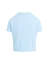 Favorite Daughter - The Cropped Varsity Tee - Sea Blue
